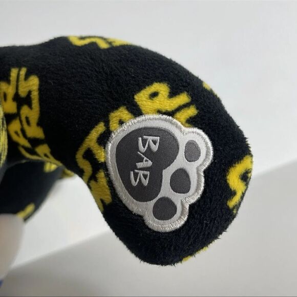 Build-A-Bear Star Wars All-Over Print Teddy Bear - Black Blue & Yellow Retired - Picture 5 of 9